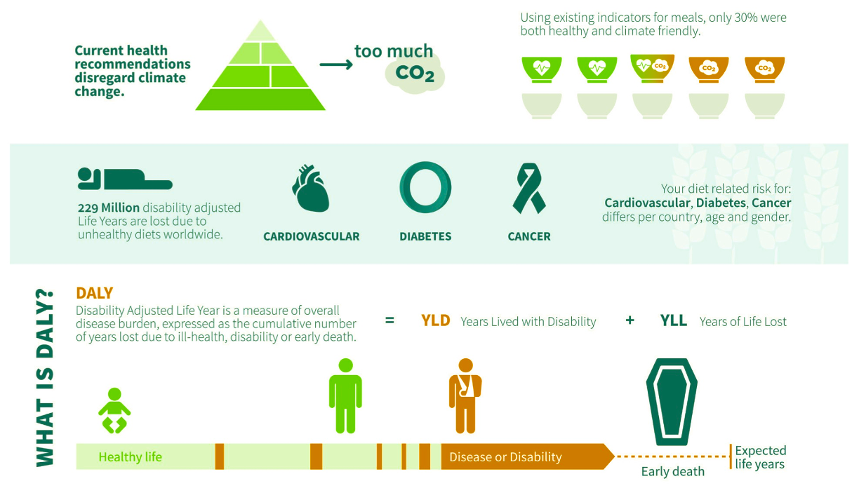 Health and nutrition risk factors chart