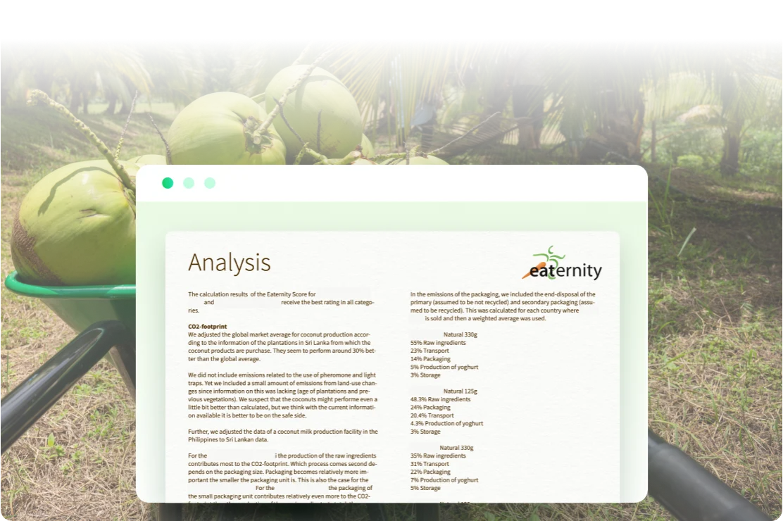 Detailed LCA Assessment